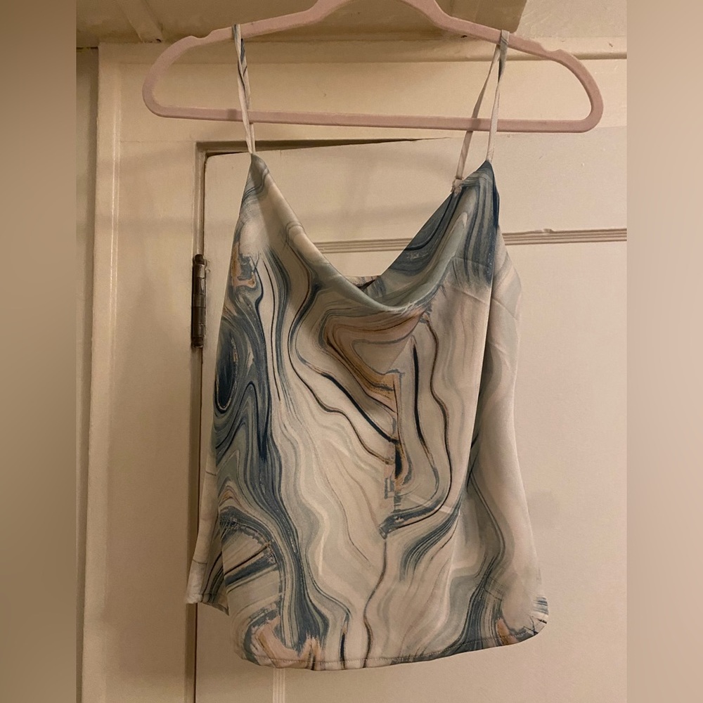 Cow neck cami